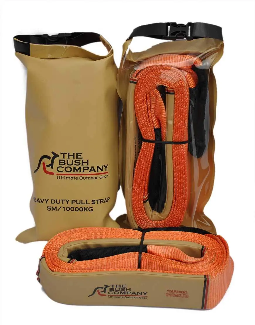 Heavy Duty Pull Strap 5m 10t in bags