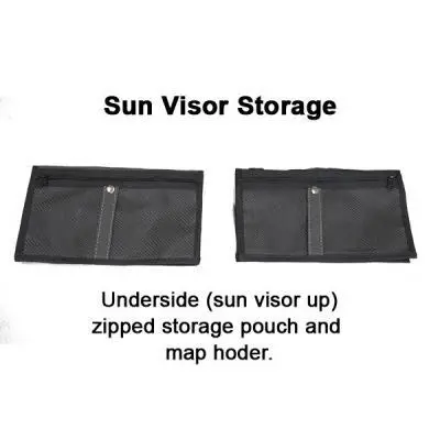 Sun Visors Pair bottom side