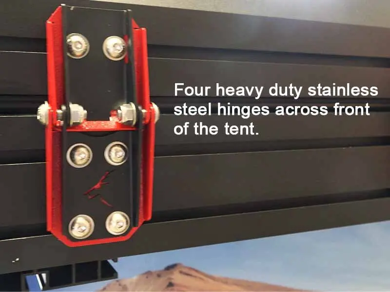 Rooftop Tent HD Hinge Set