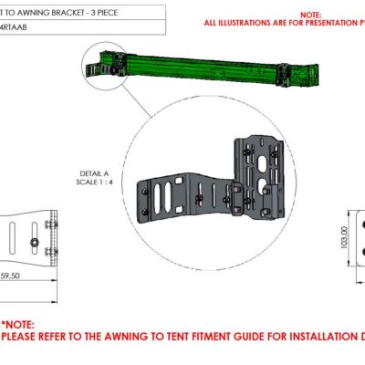 Awning To Tent Bracket