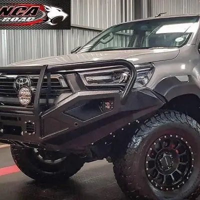 ONCA Hilux 2021 Bull Bar LRX-F (with pipework)