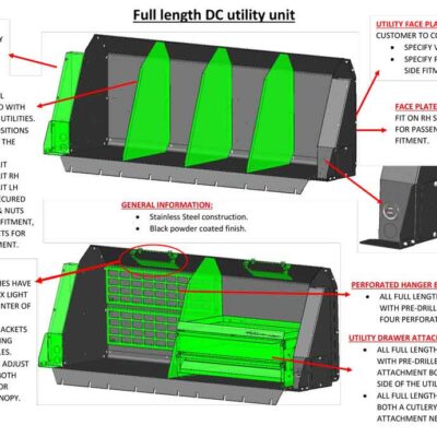 Utility Shelf Unit - Full Length